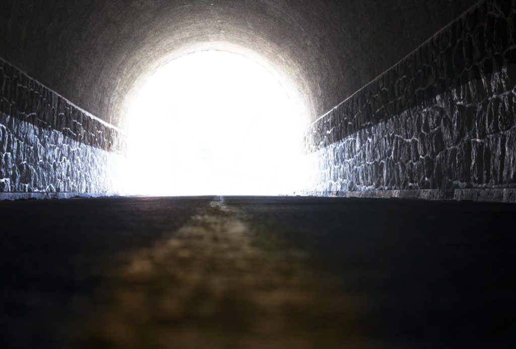 light at end of tunnel