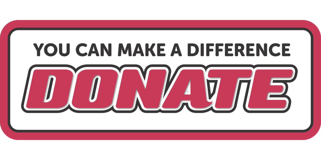 you can make a difference - donate graphic